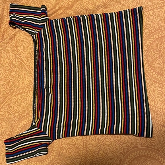 UO Striped Crop - Picture 2 of 2